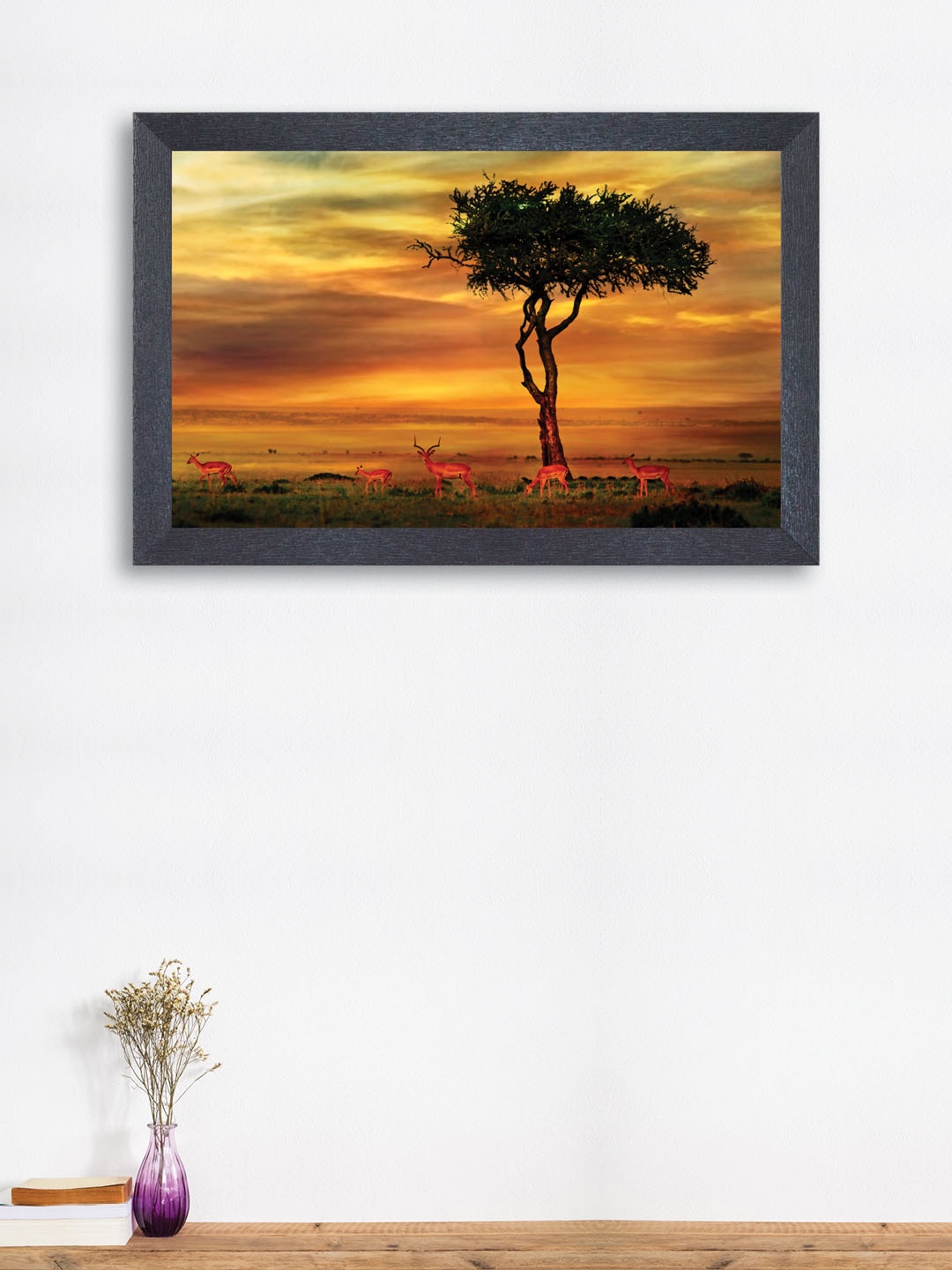 

nest ART Yellow & Green Abstract Wall Art