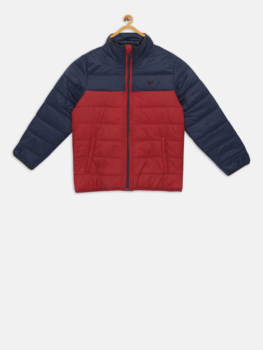 

t-base Boys Red Colourblocked Lightweight Jacket