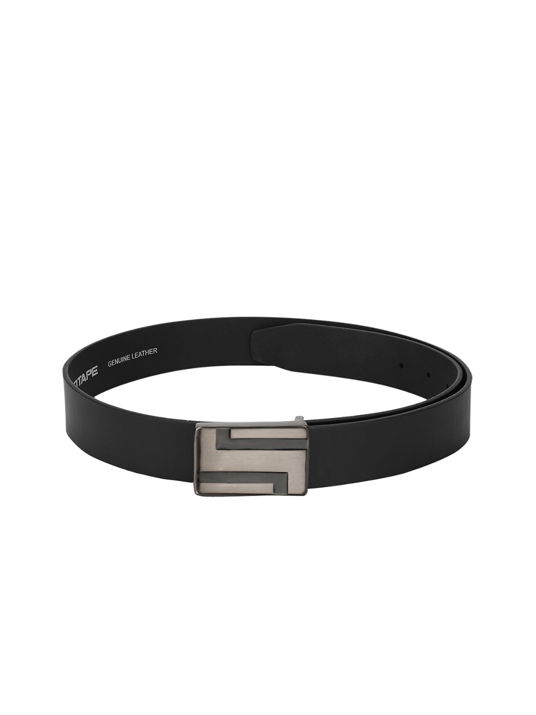 

Red Tape Men Black Textured Belt