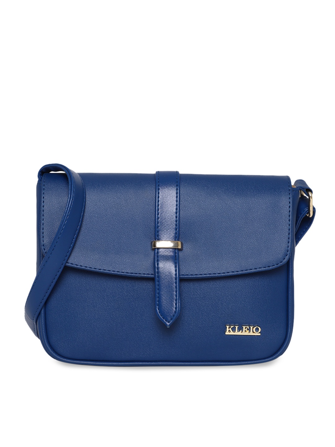 

KLEIO Flap Over Sling Cross Body Bag, Blue