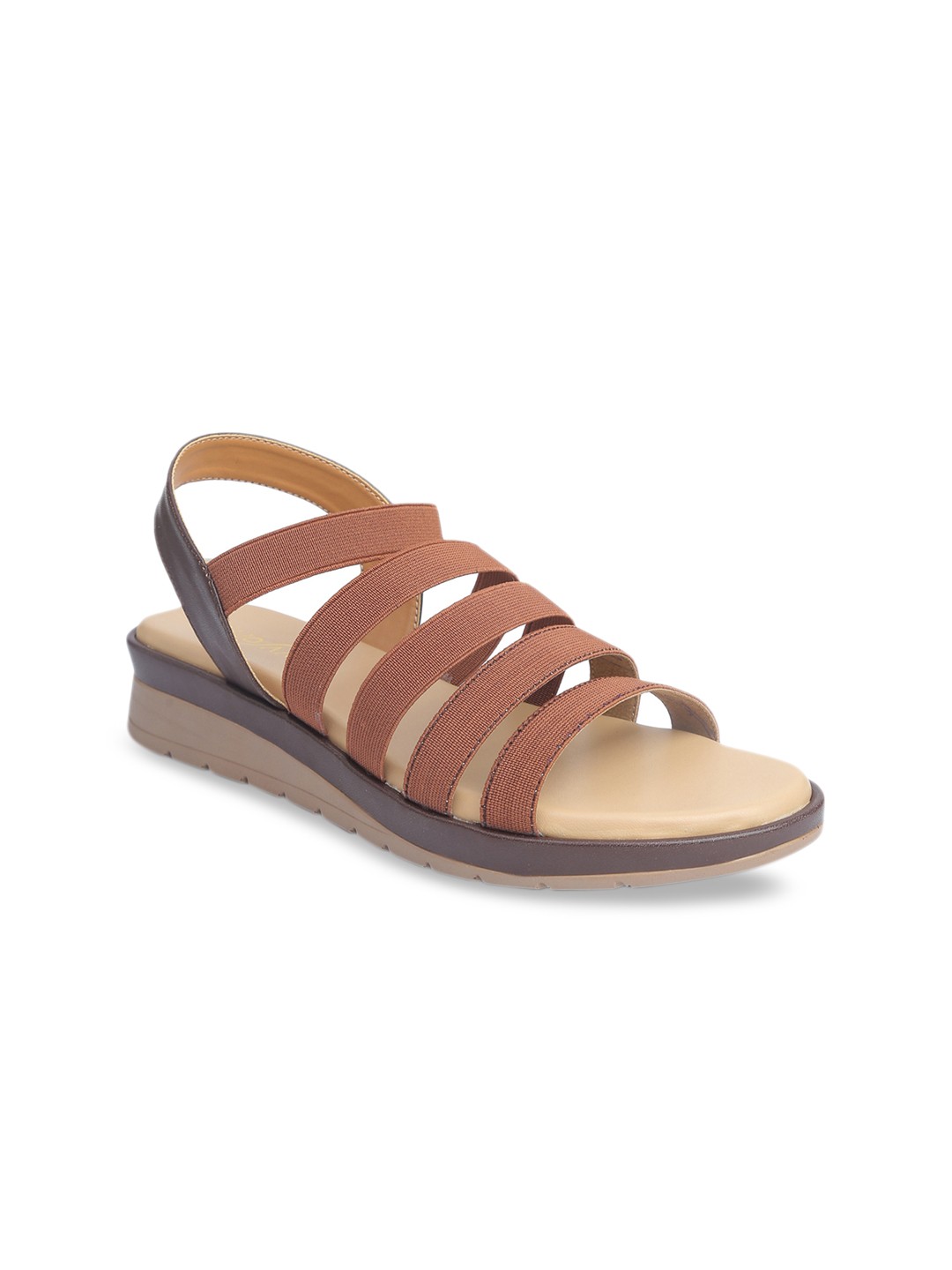 

VALIOSAA Women Brown Solid Heels