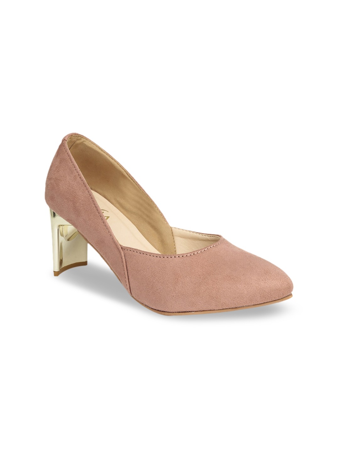 

VALIOSAA Women Pink Solid Pumps