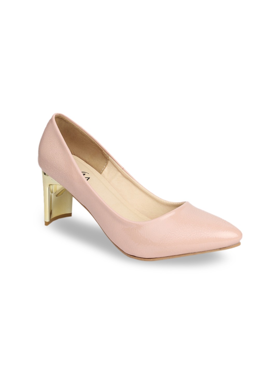 

VALIOSAA Women Pink Solid Pumps