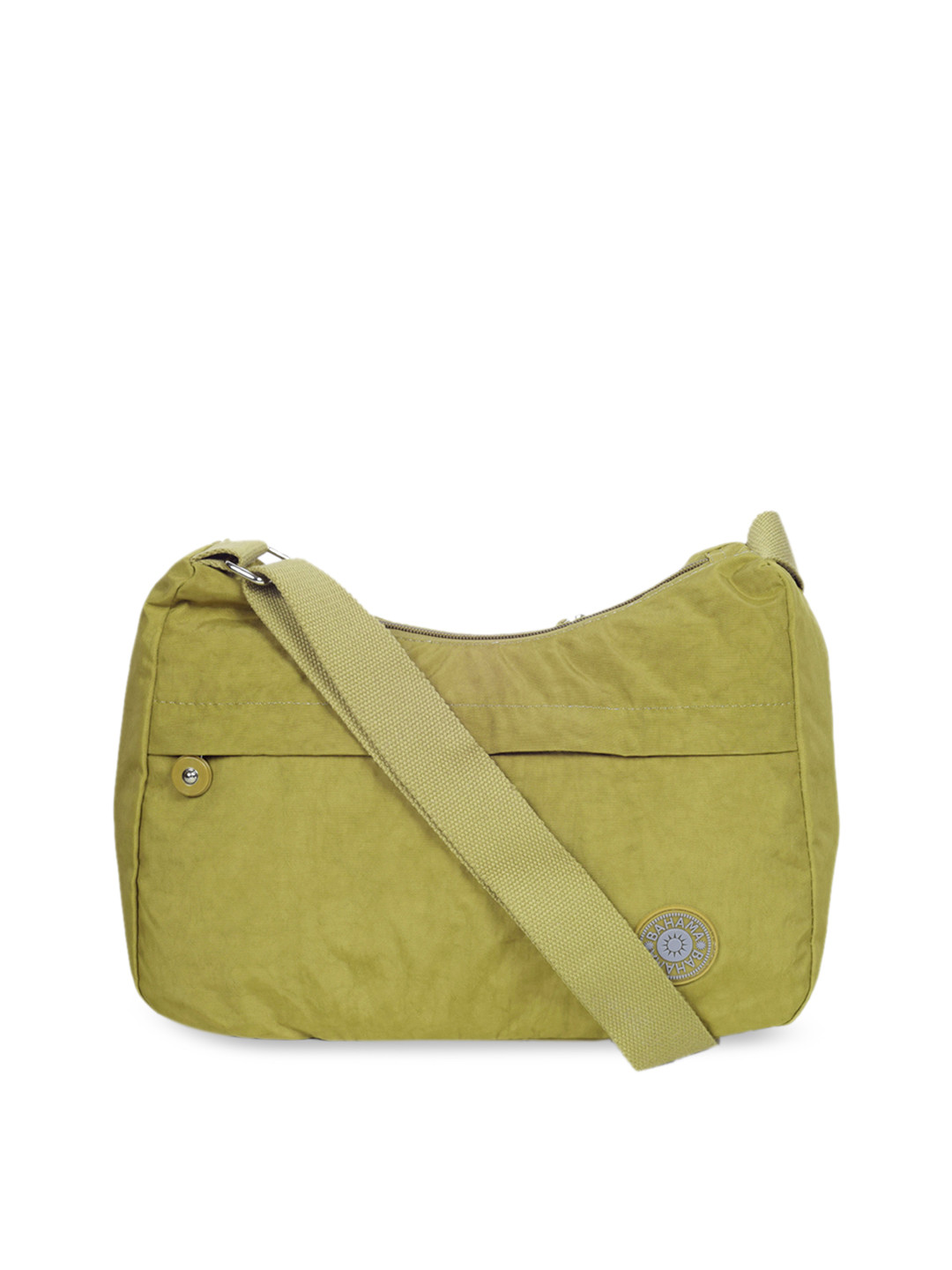 

BAHAMA Unisex Green Solid Messenger Bag