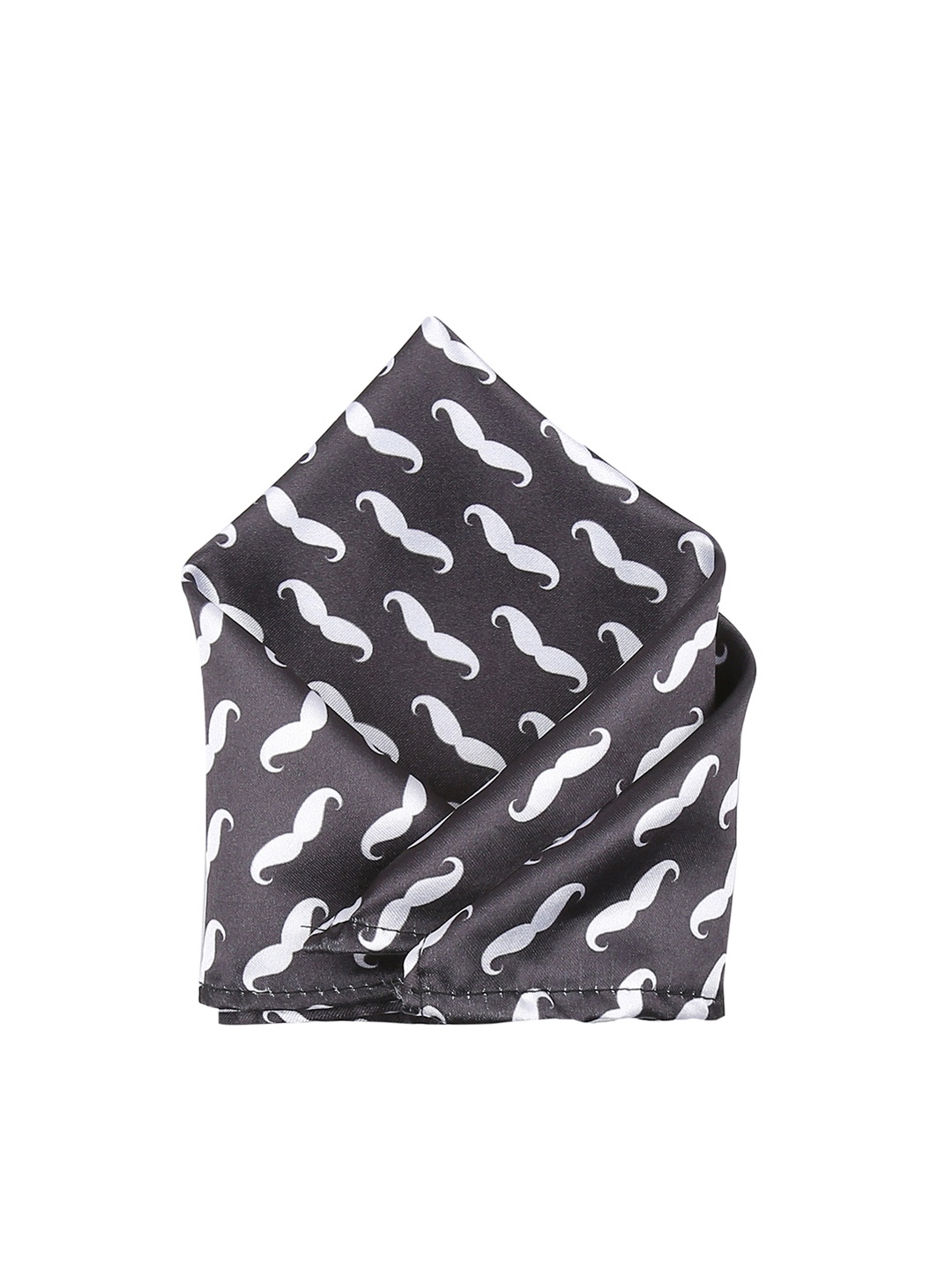 

Blacksmith Men Black Printed Pocket Squares