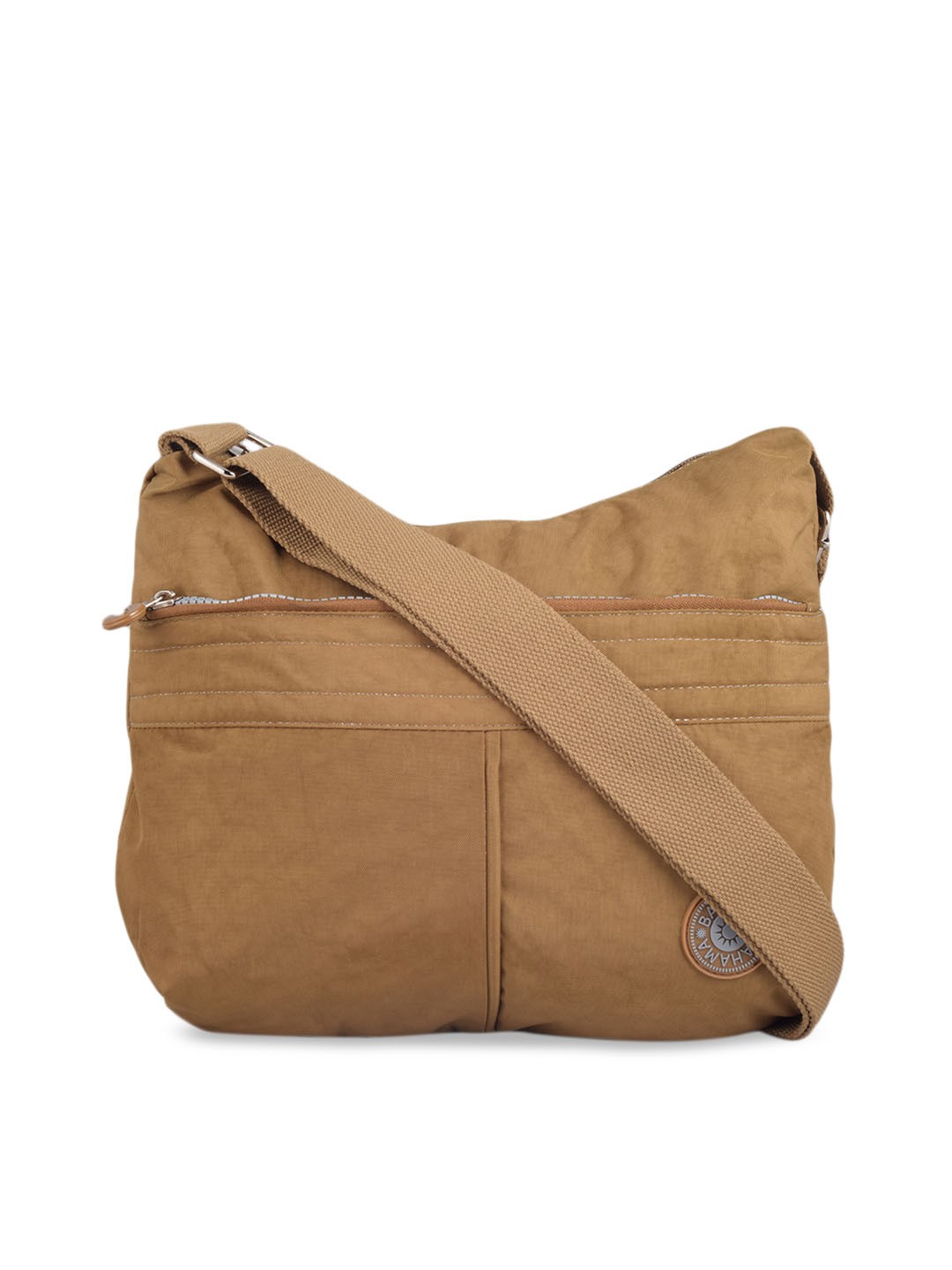 

BAHAMA Unisex Brown Solid Messenger Bag