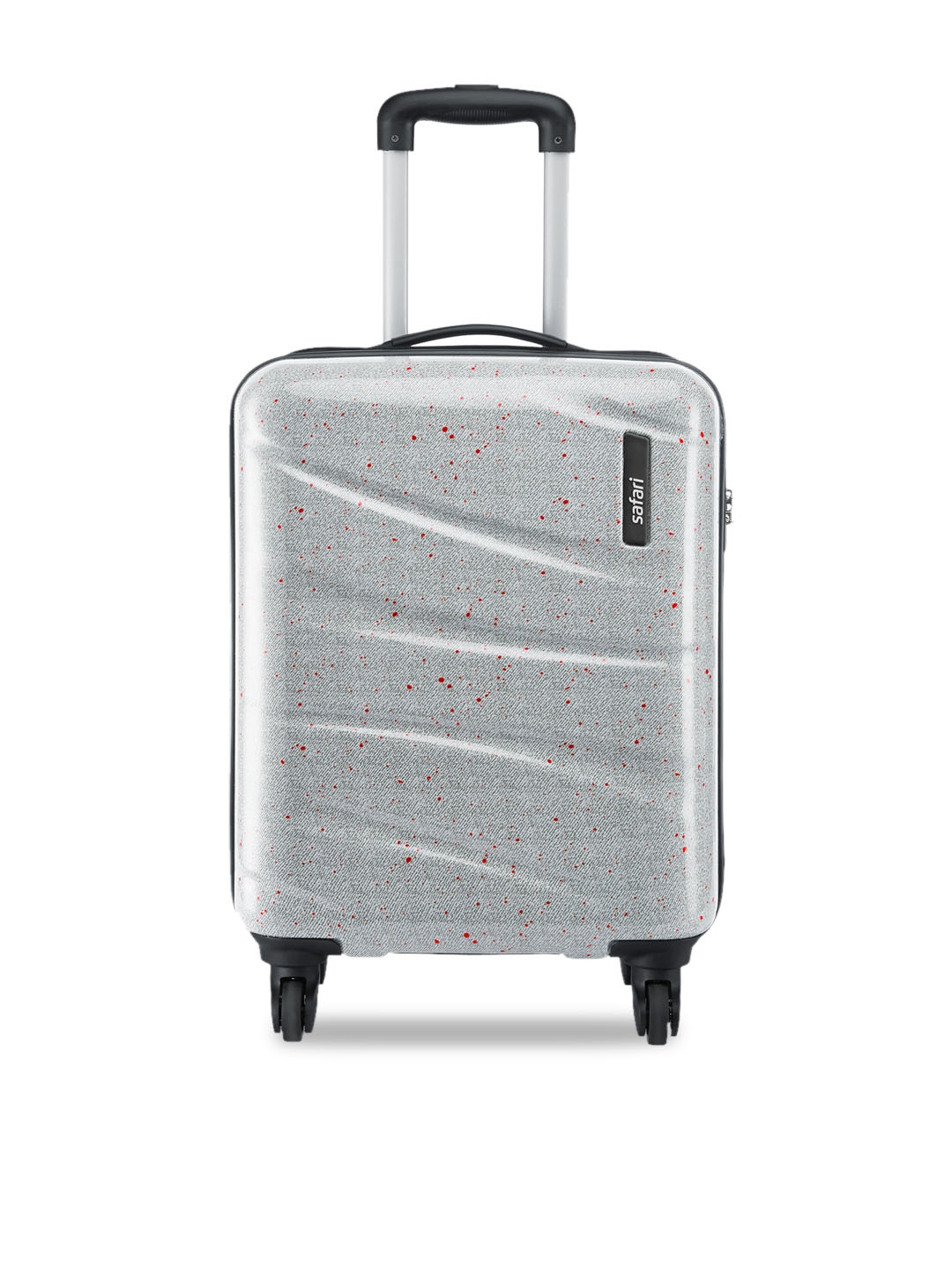 

Safari Unisex Grey Solid Trolley Bag