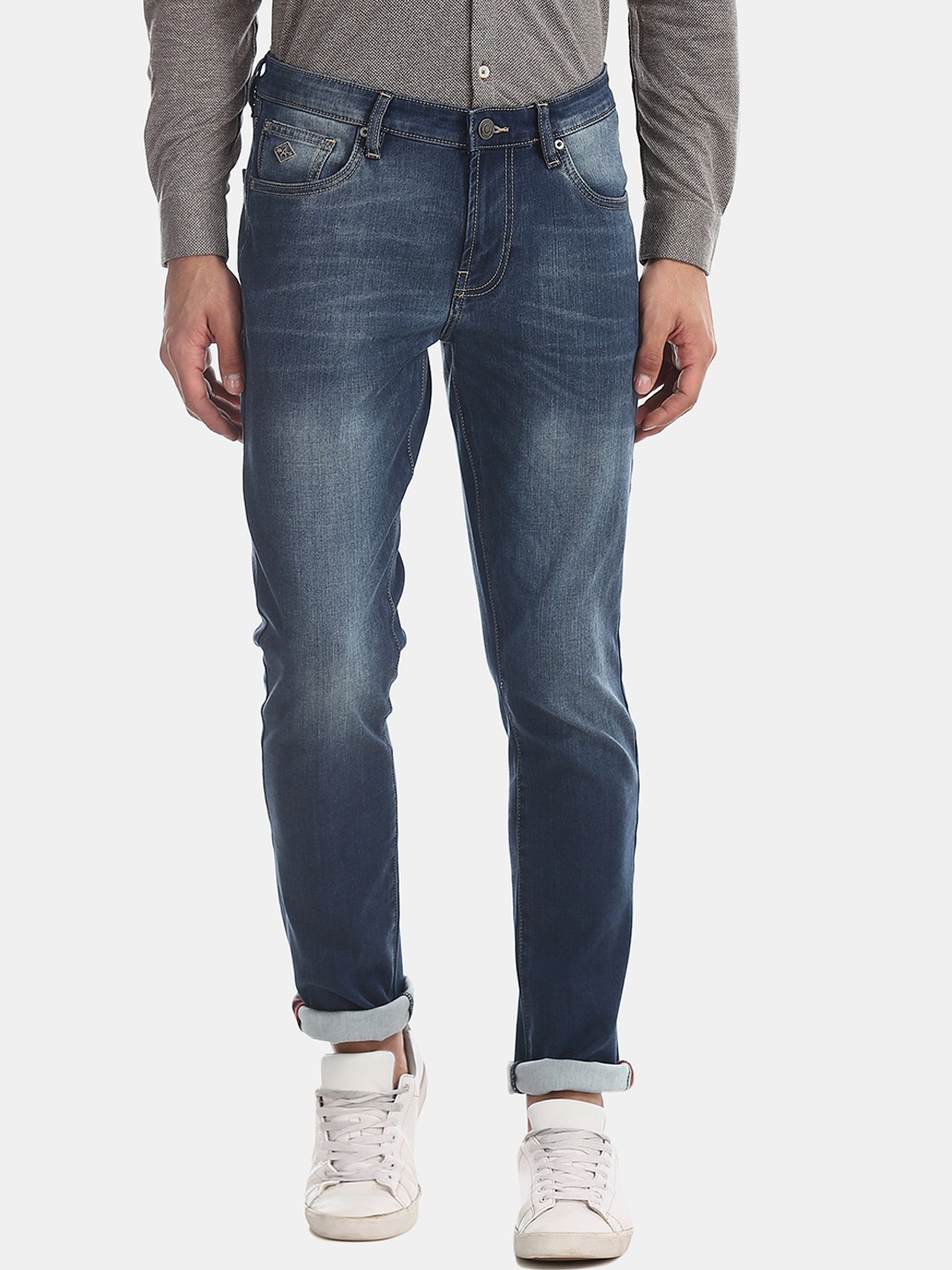 

Arrow Sport Men Blue Slim Fit Mid-Rise Clean Look Stretchable Jeans