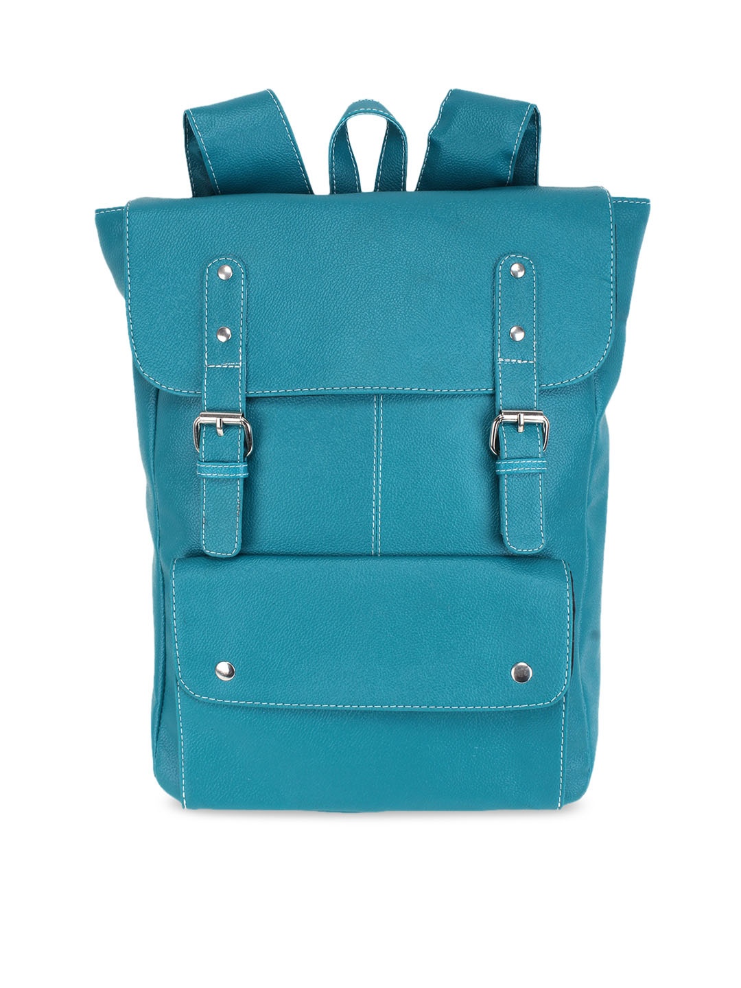 

Bagsy Malone Unisex Turquoise Blue Solid Backpack