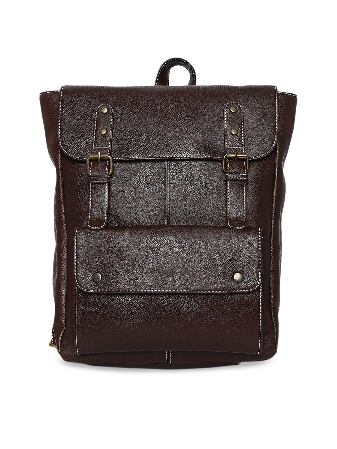 

Bagsy Malone Unisex Brown Solid Backpack