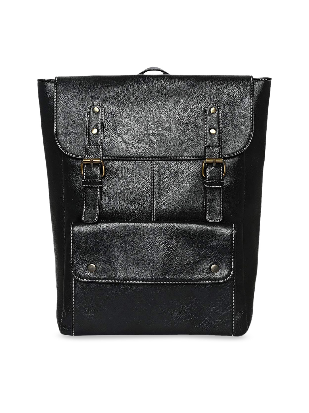

Bagsy Malone Unisex Black Solid Backpack