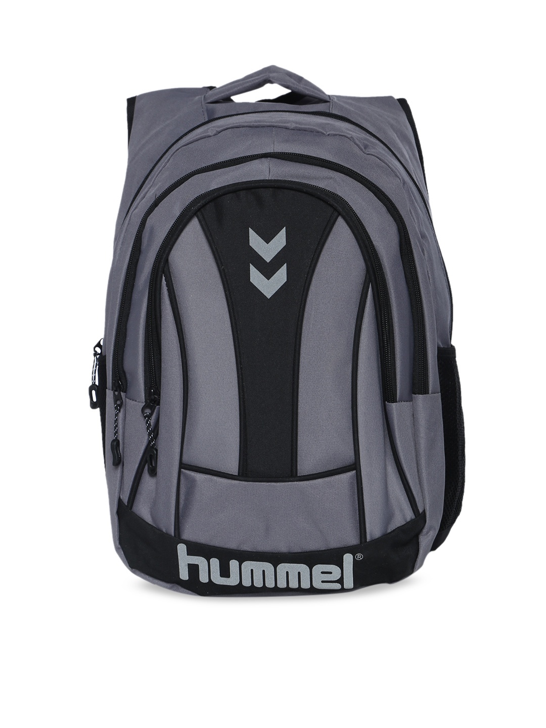 

hummel Unisex Grey & Black Colourblocked Backpack