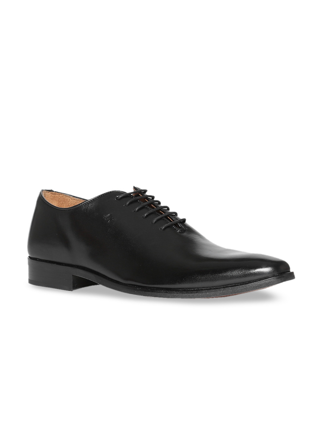 

Arrow Men Black Leather Oxfords