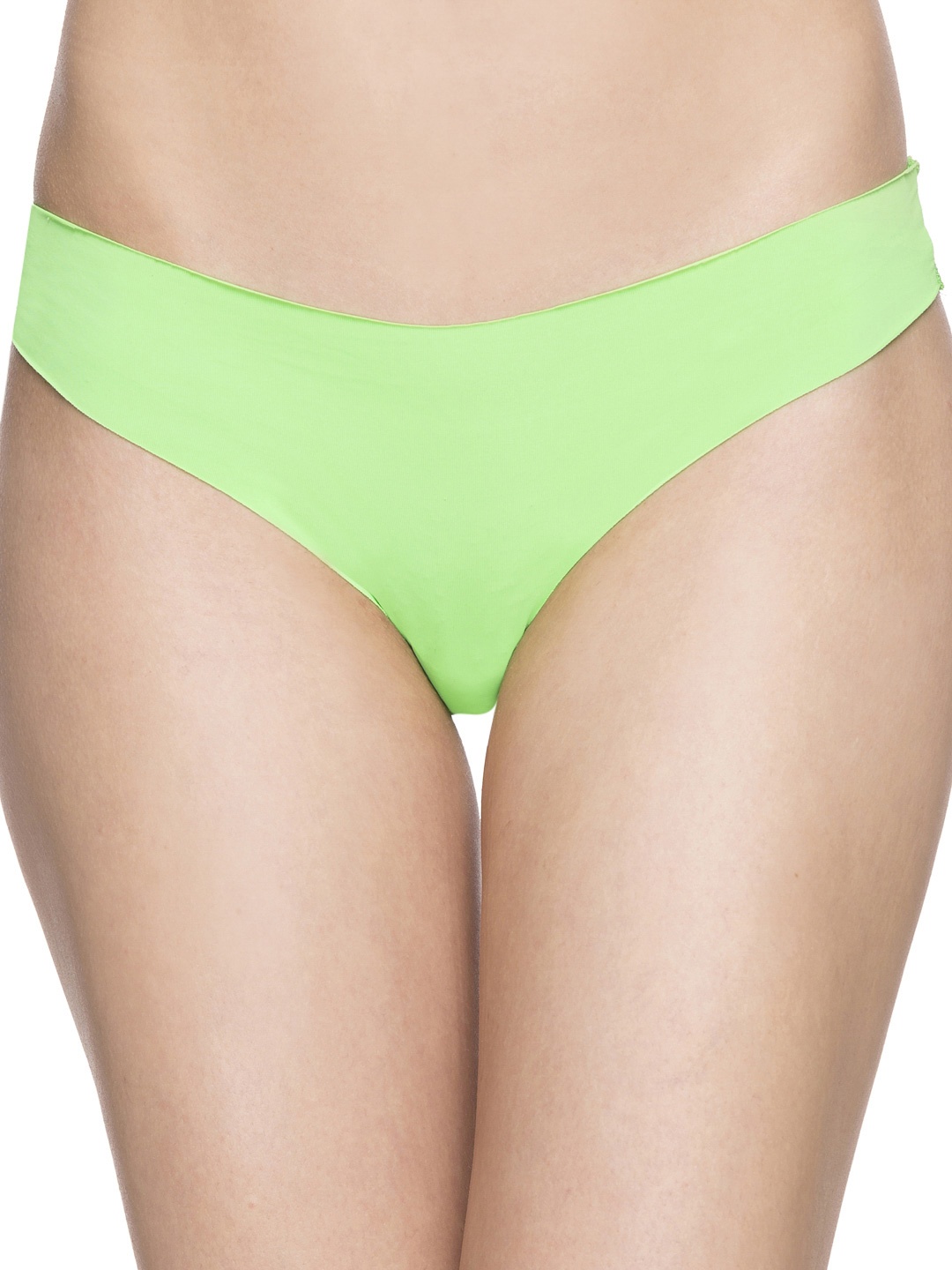 

Candyskin Women Green Solid Seamless Hipster Lace Briefs CSPNTYB16-GR