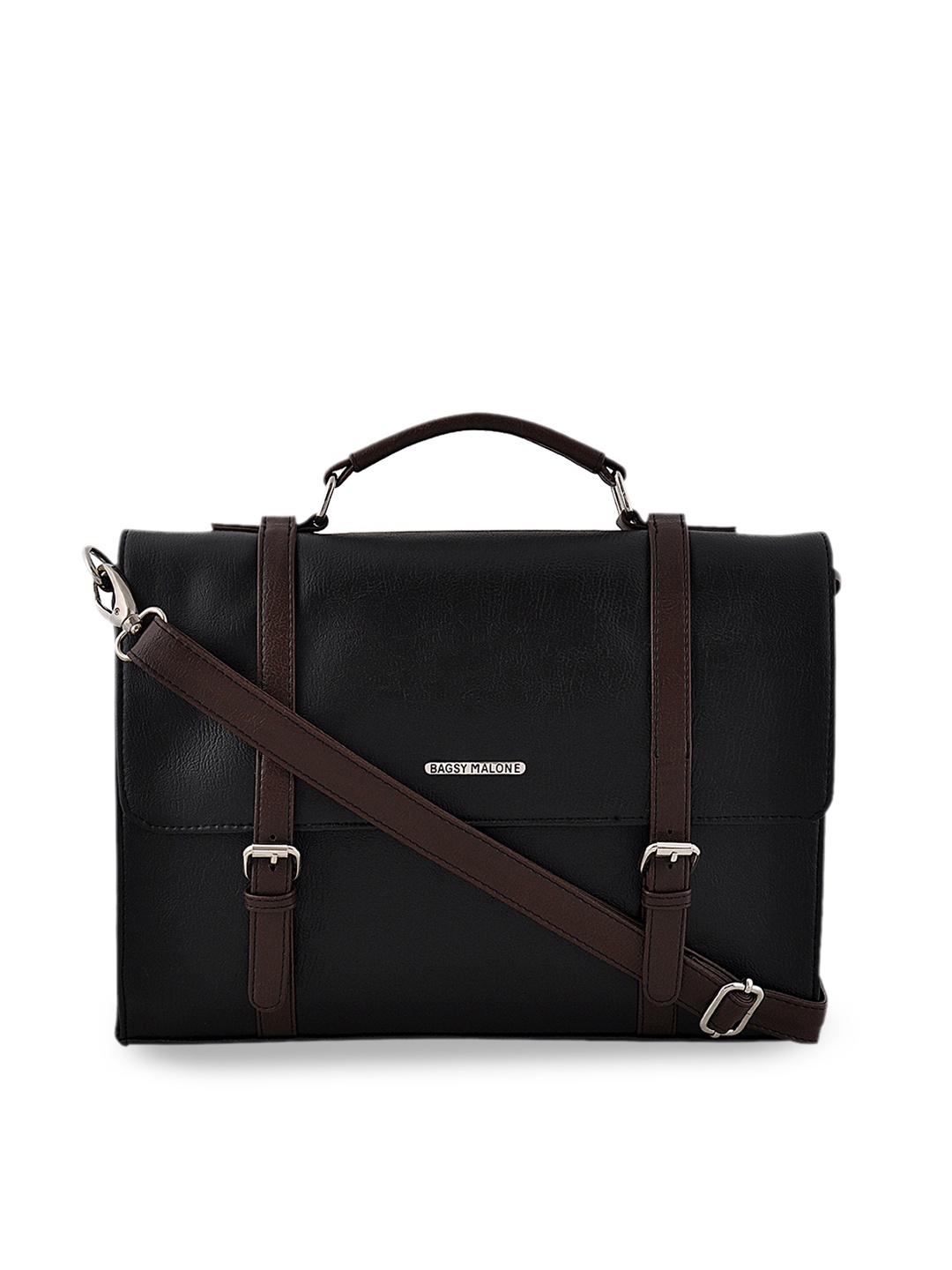 

Bagsy Malone Unisex Black Solid Laptop Bag