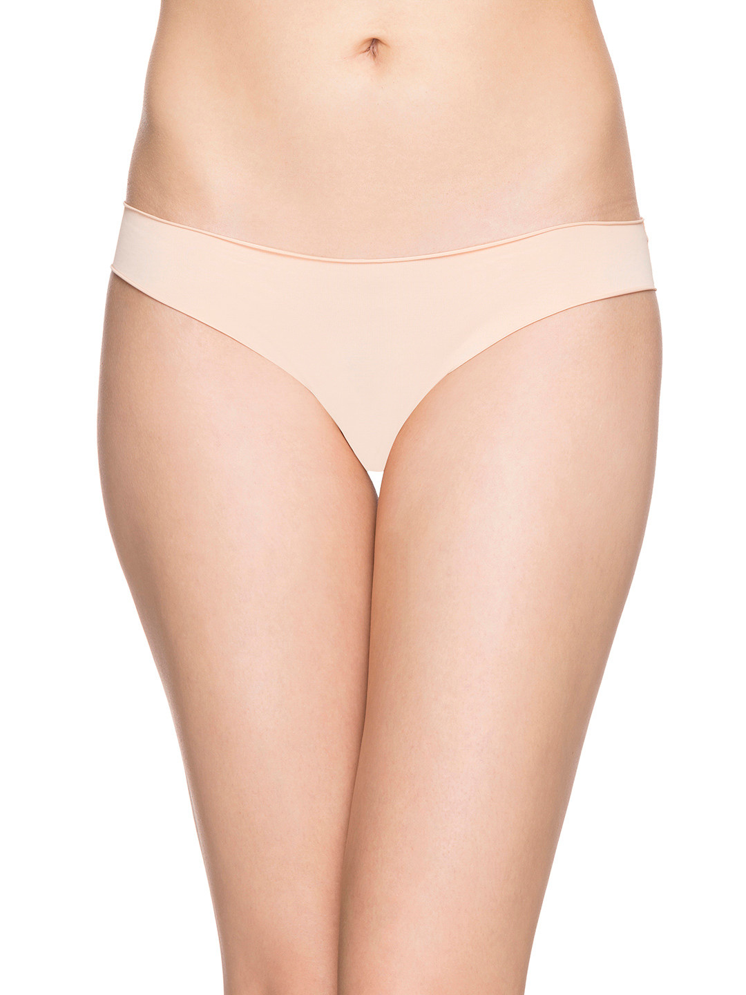 

Candyskin Women Nude-Coloured Solid Seamless Bikini Briefs CSPNTYB15-NU
