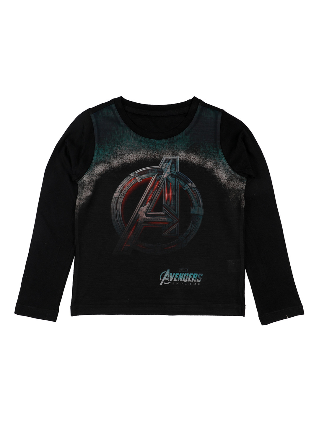 

Marvel by Wear Your Mind Boys Black Printed Round Neck T-shirt