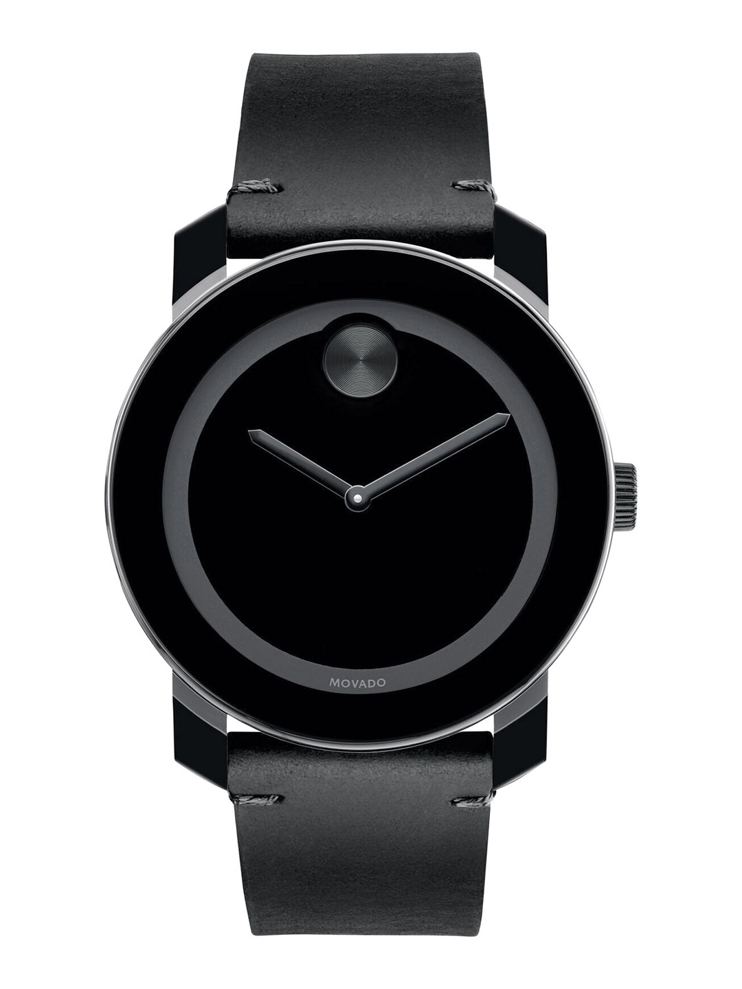 

MOVADO Men Black Analogue Watch 3600306