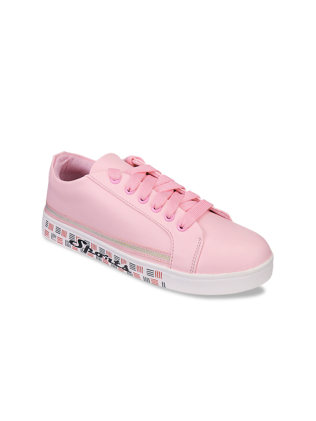 

Shoetopia Women Pink Sneakers
