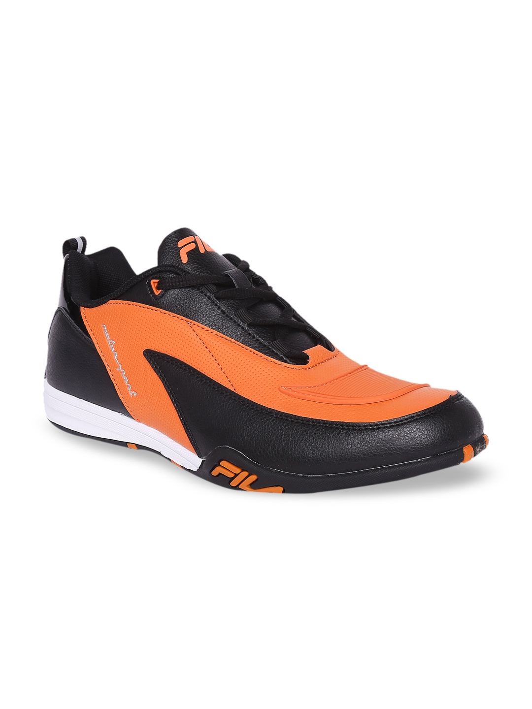 

FILA Men Black Synthetic Running Shoes