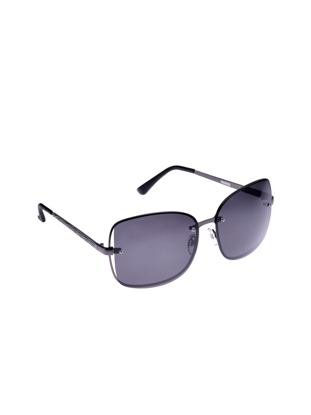 

Steve Madden Unisex Square Sunglasses SM493154GUN, Grey