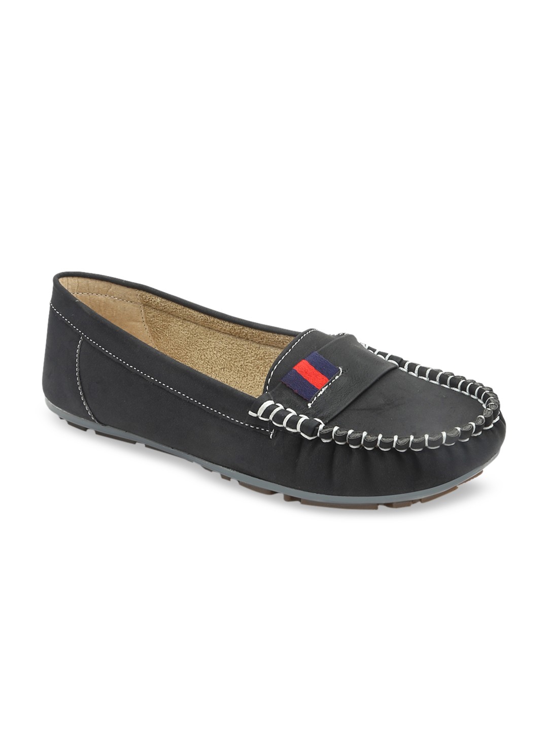 

VALIOSAA Women Black Loafers