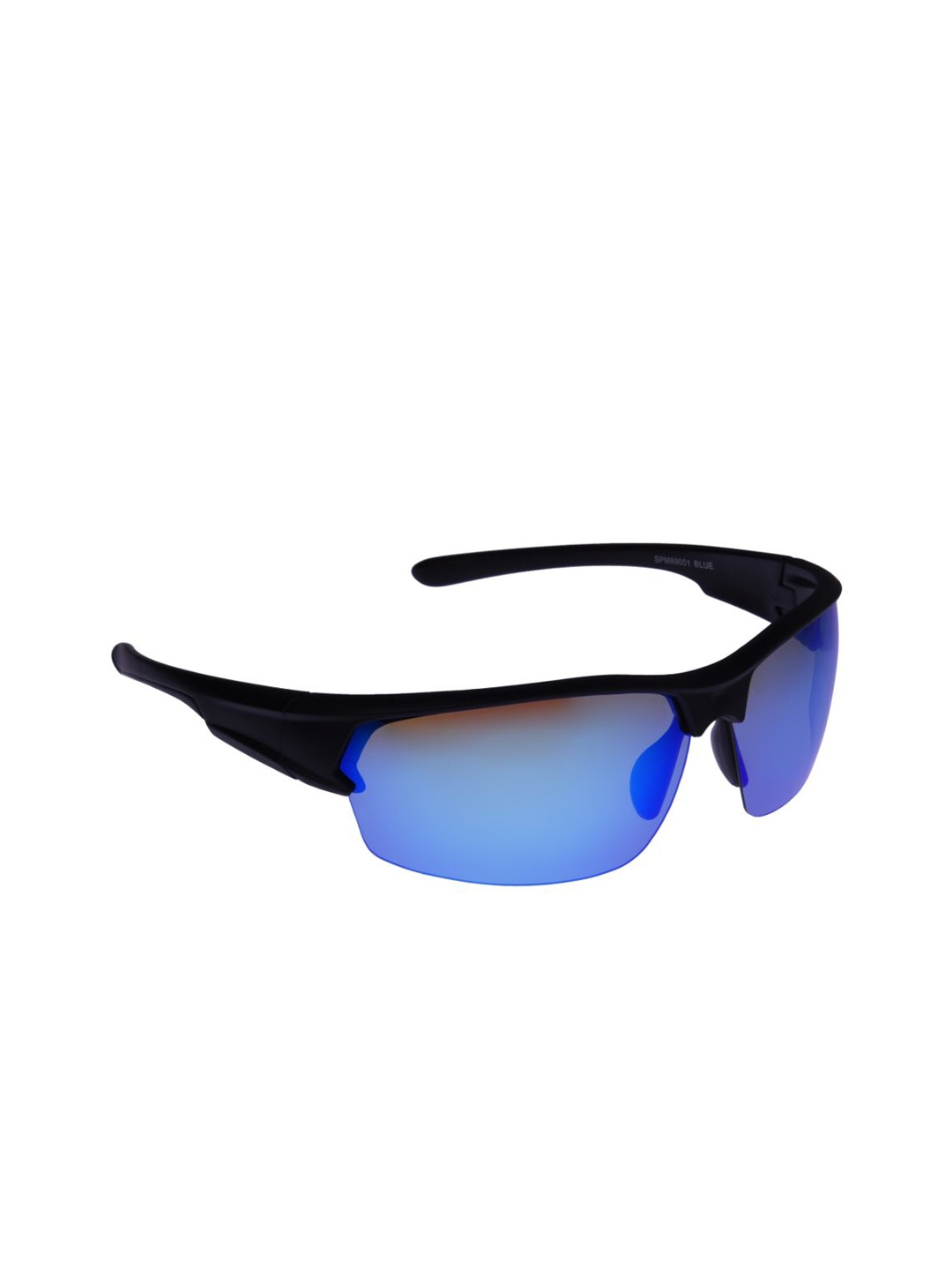 Steve Madden Unisex Sports Sunglasses SM89001BLU, Black