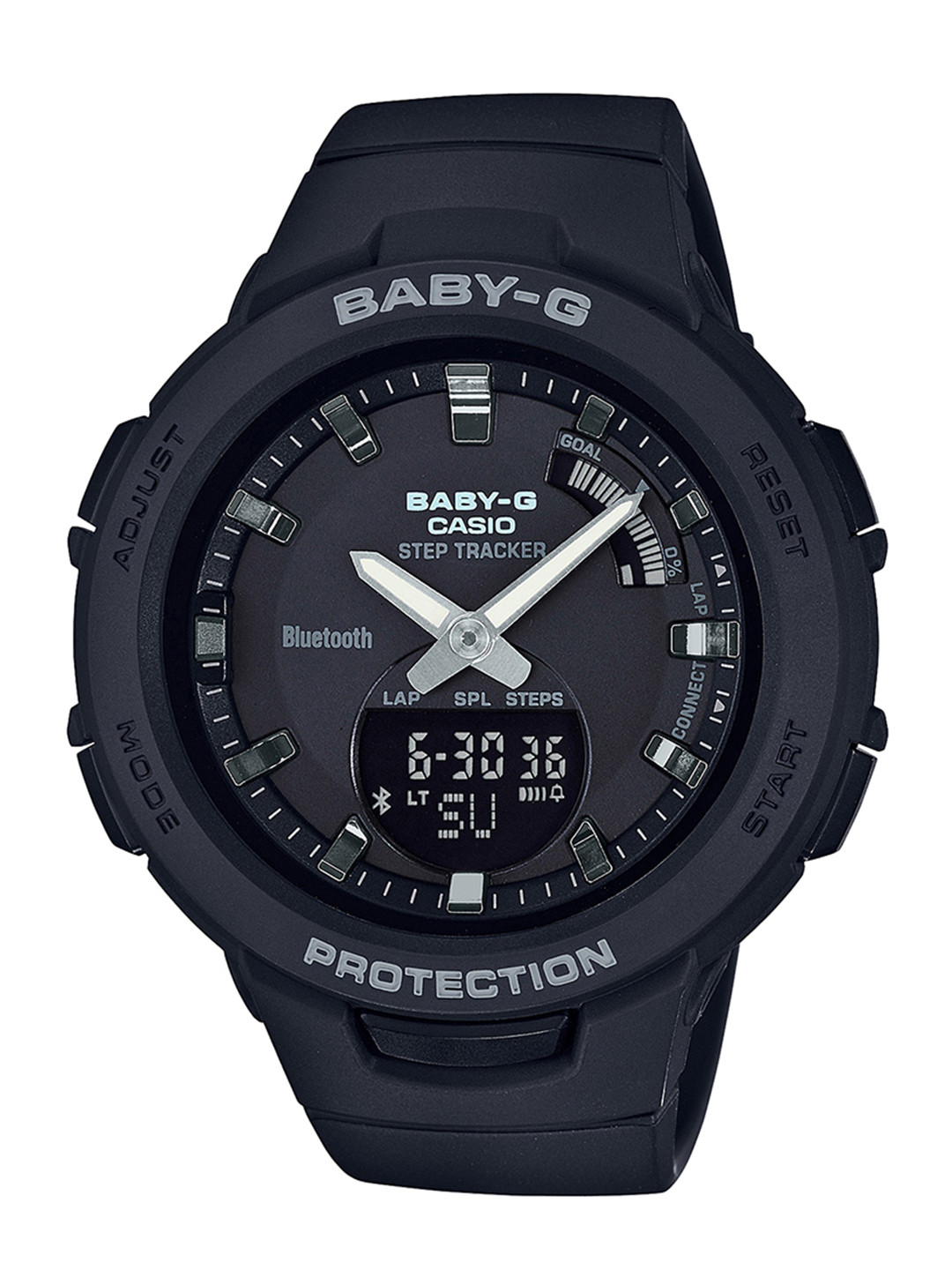 

CASIO Baby-G Women Black Analogue and Digital Watch BX145 BSA-B100-1ADR