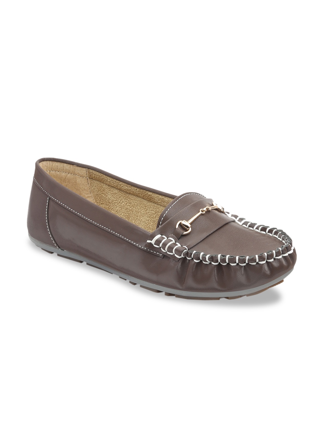 

VALIOSAA Women Brown Loafers