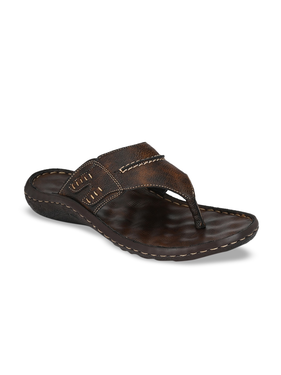 

SHENCES Men Brown Sandals