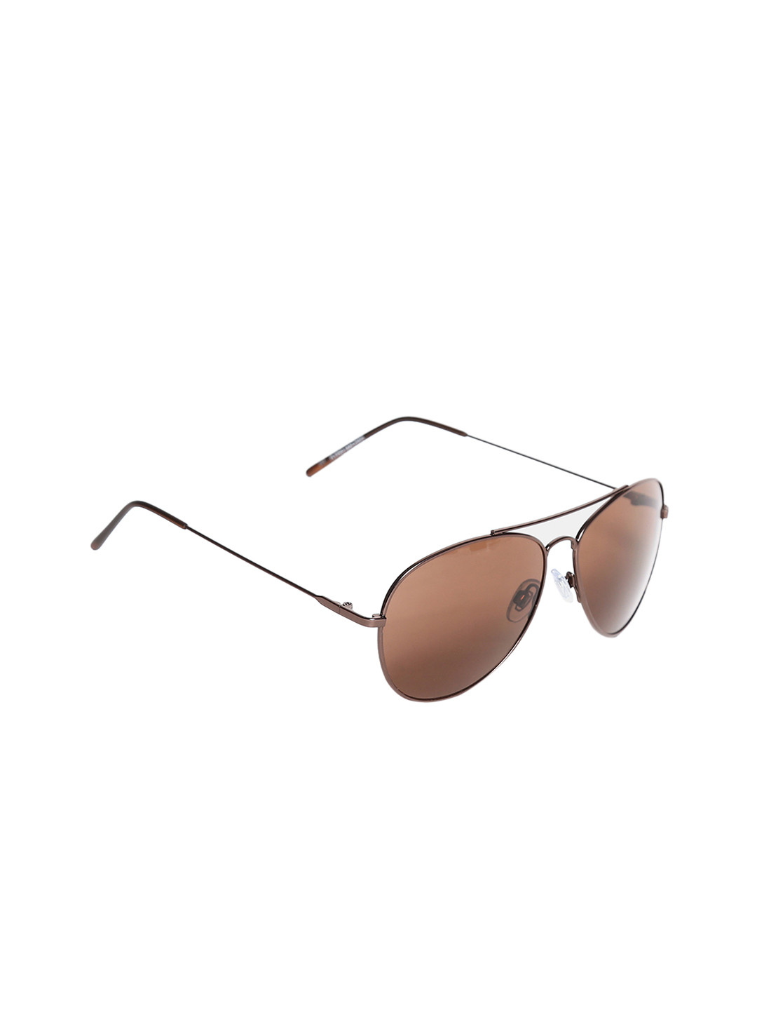

Flying Machine Men Aviator Sunglasses FMAE0233, Brown