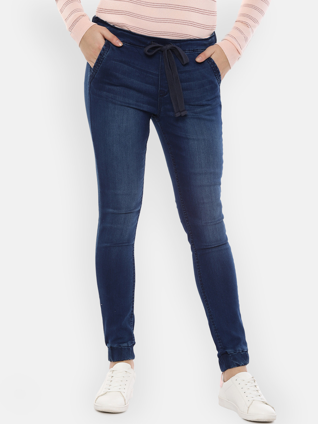 

Allen Solly Woman Women Blue Slim Fit Mid-Rise Clean Look Stretchable Jeans