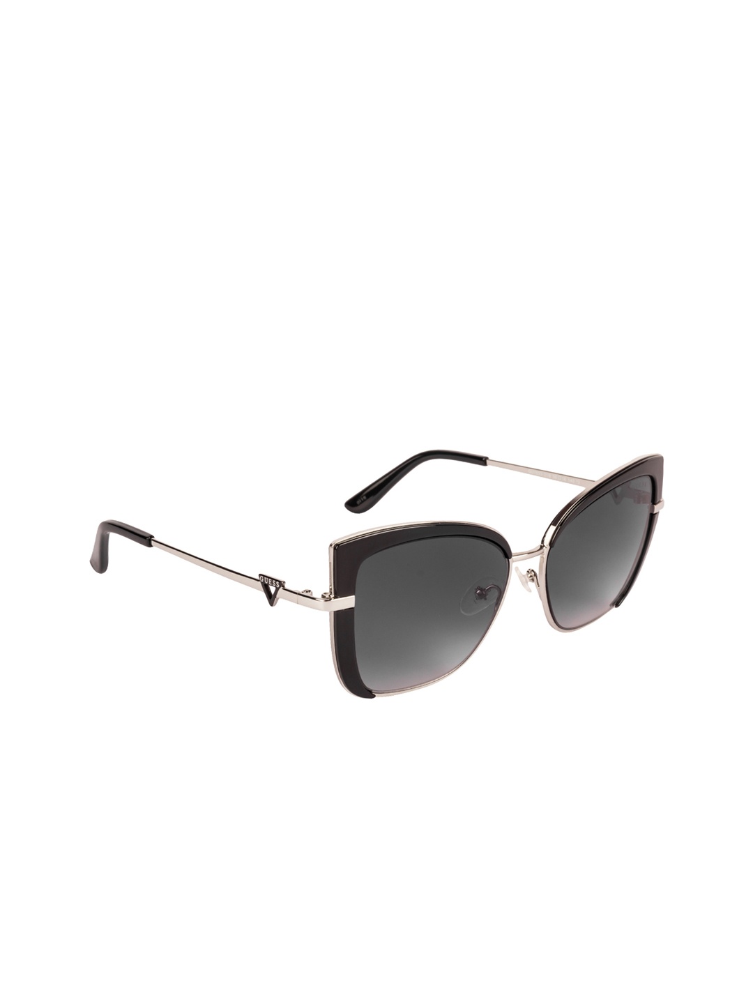

GUESS Women Square Sunglasses GU7633 56 01B, Grey