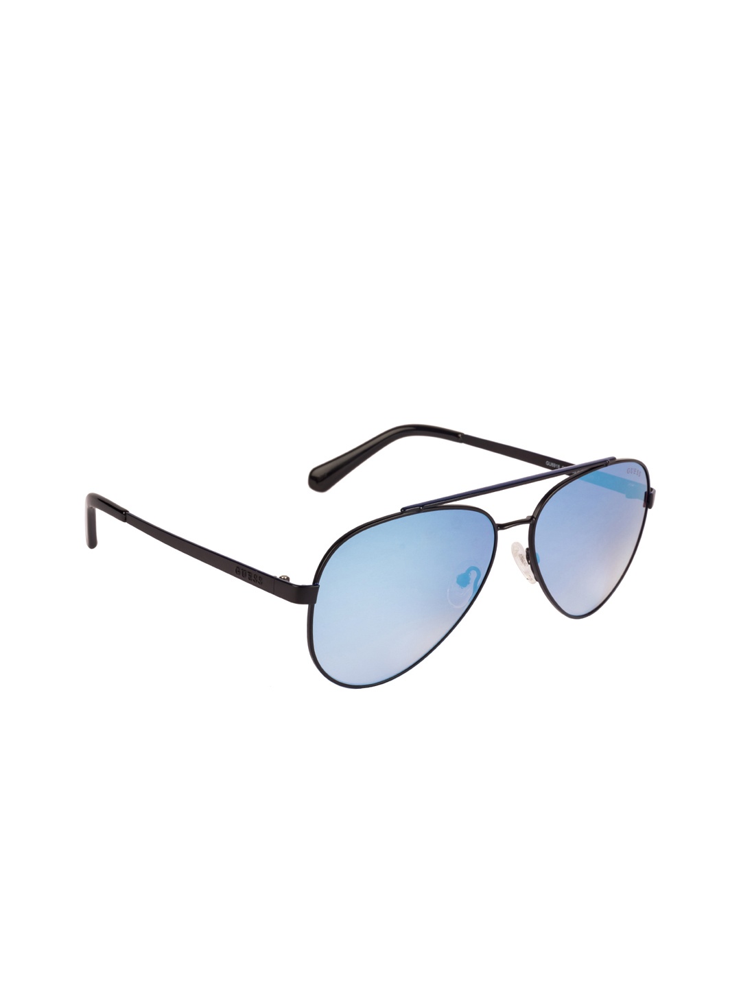 

GUESS Women Aviator Sunglasses GU6918 59 02X, Blue