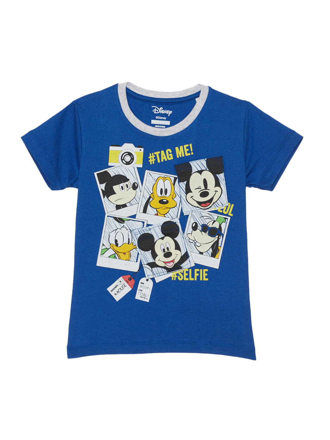 

Kids Ville Mickey & Friends featured Blue Tshirt for Boys