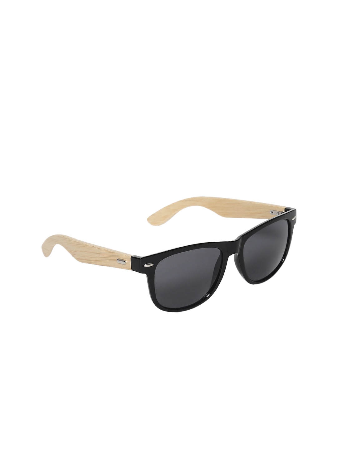

Flying Machine Men Wayfarer Sunglasses FMAE0251, Black