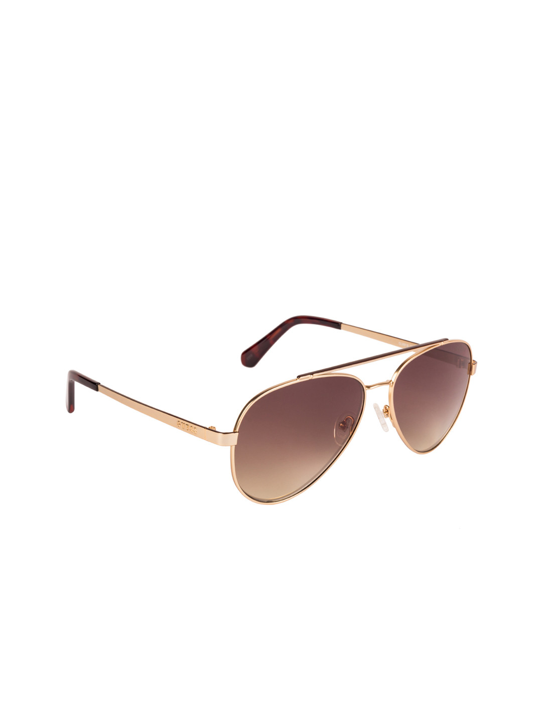 

GUESS Women Aviator Sunglasses GU6918 59 32G, Brown