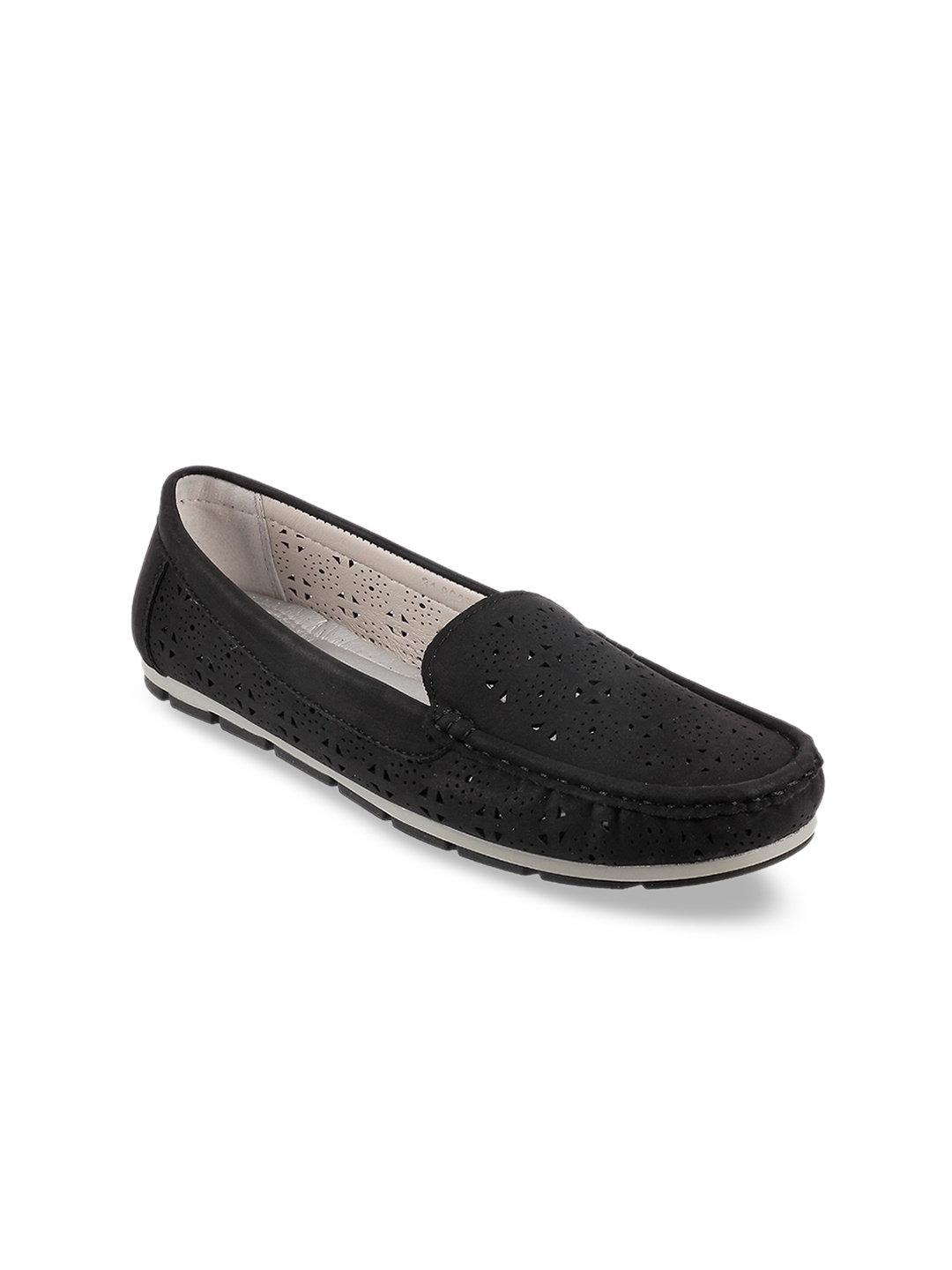 

Mochi Women Black Solid Ballerinas