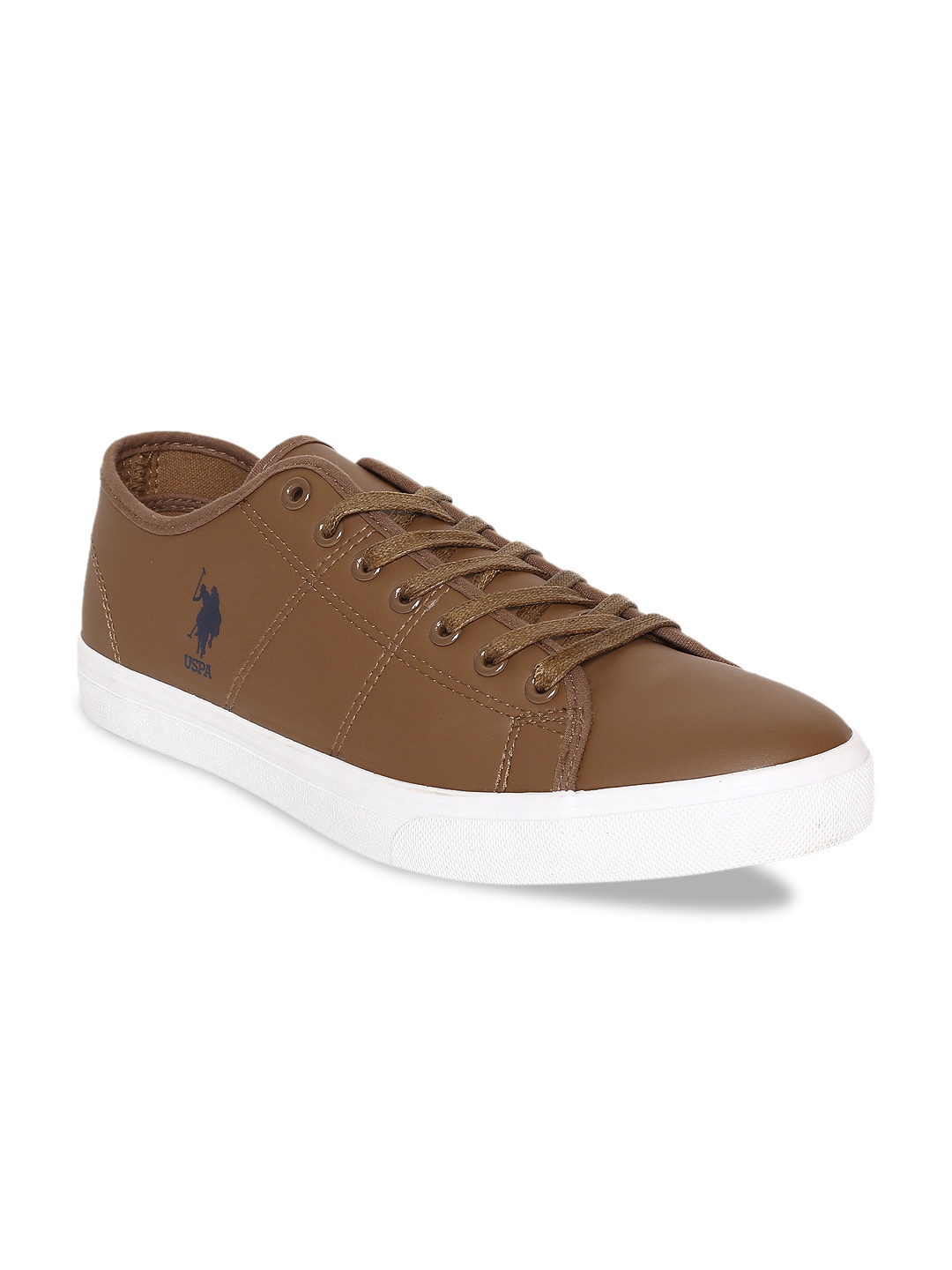 

U.S. Polo Assn. Men Tan Brown Sneakers