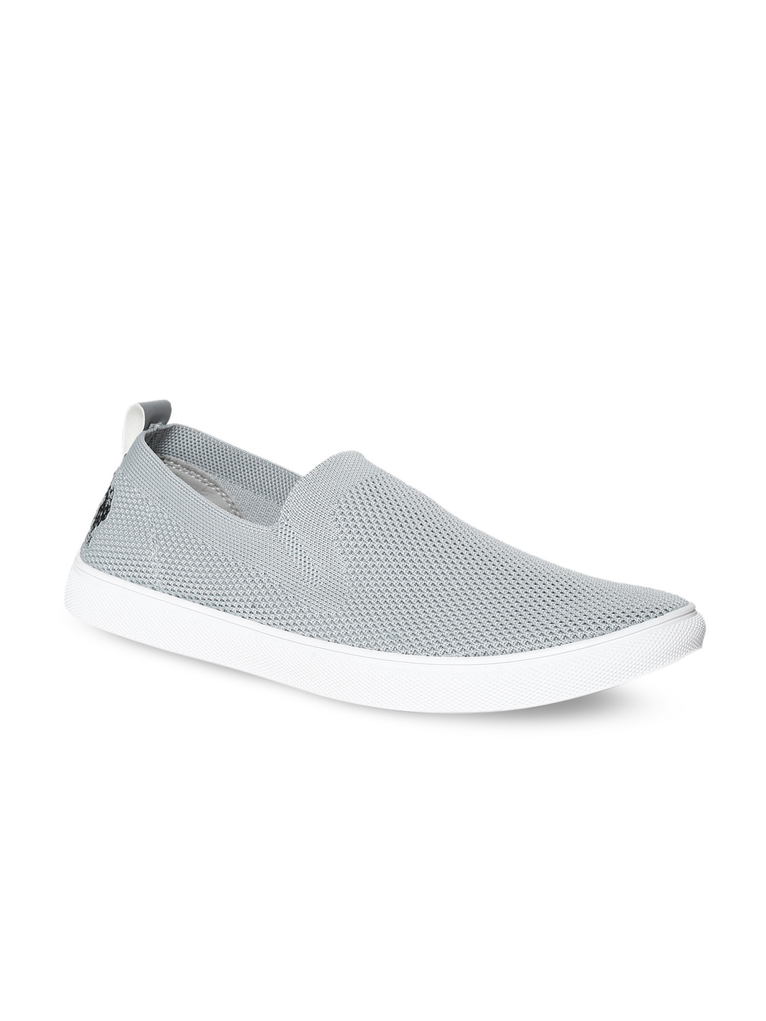 

U.S. Polo Assn. Men Grey Slip-On Sneakers