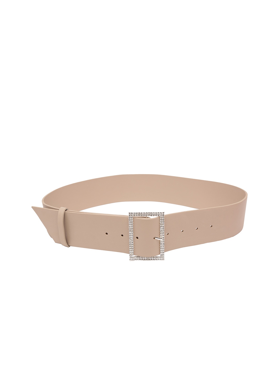 

Mali Fionna Women Cream-Coloured Solid Belt