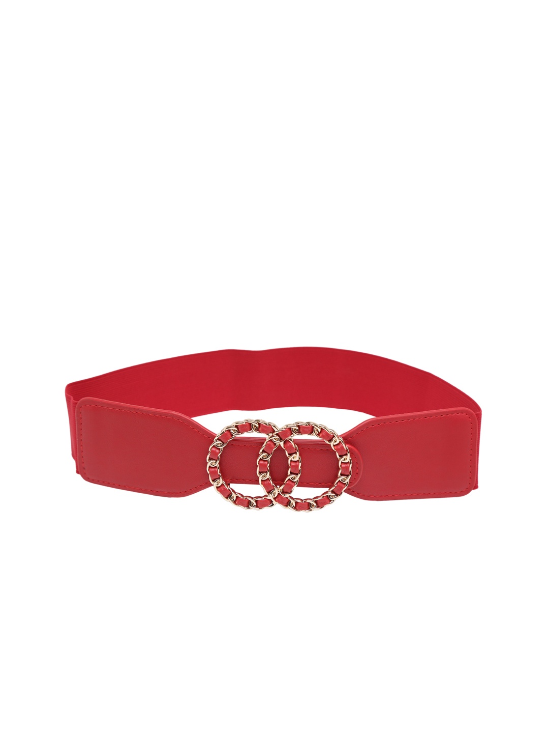 

Mali Fionna Women Red Solid Cinched Waist Belt