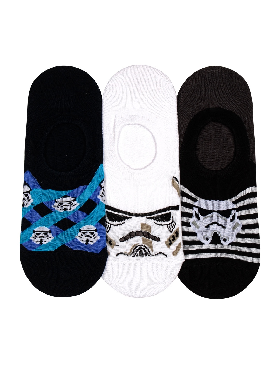 

Supersox Boys Pack of 3 Assorted Darth Vader Shoe Liners