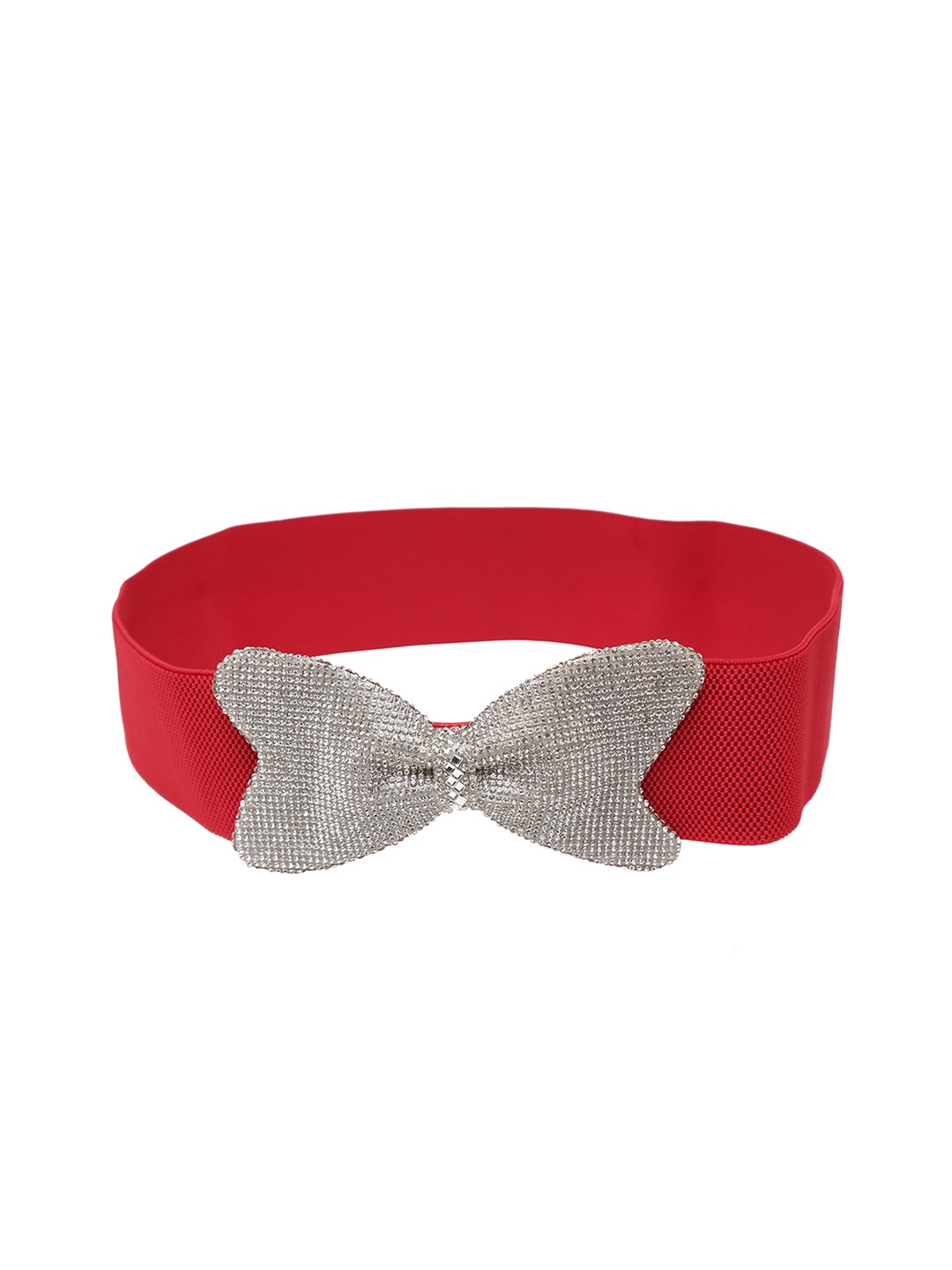 

Mali Fionna Women Red Solid Cinched Waist Belt