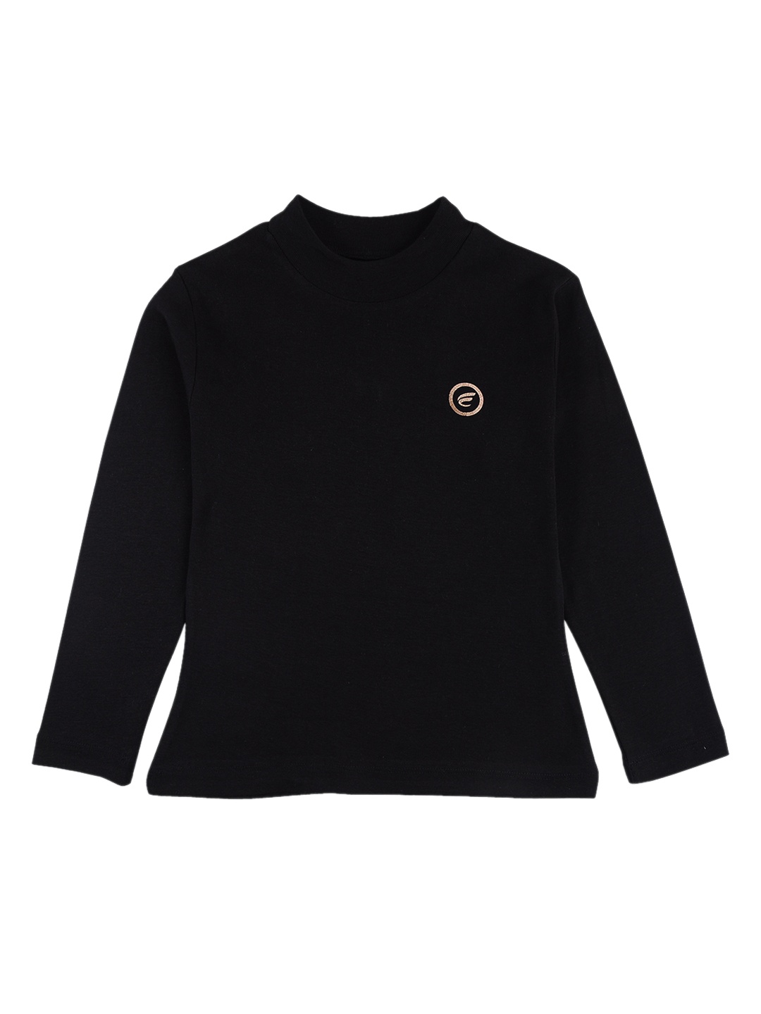 

FEMEA Girls Black Solid Top