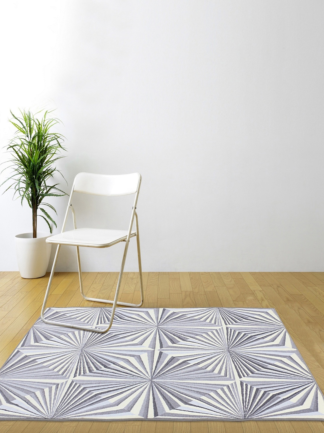 

RUGSMITH Premium Grey Patterned No-Shred Carpet