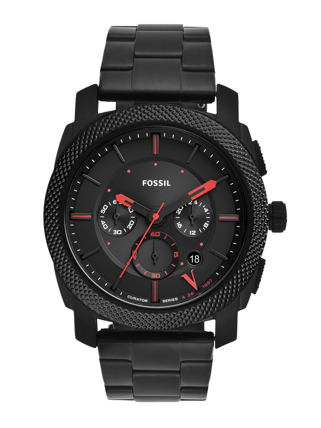 

Fossil Men Black Analogue Watch CS5004SETI