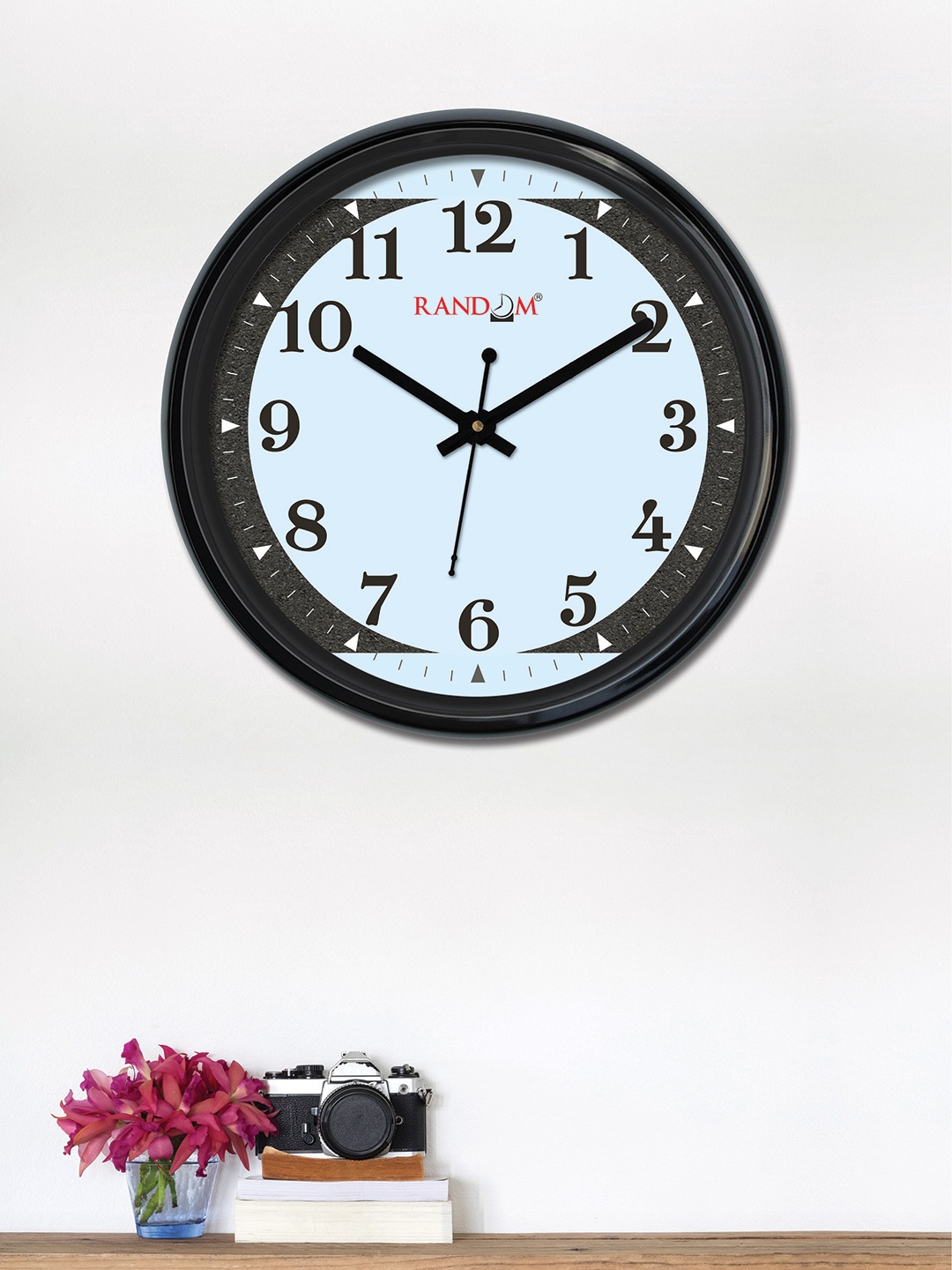 

RANDOM Off-White Round Printed Analogue Wall Clock (30 x 30 x 5)