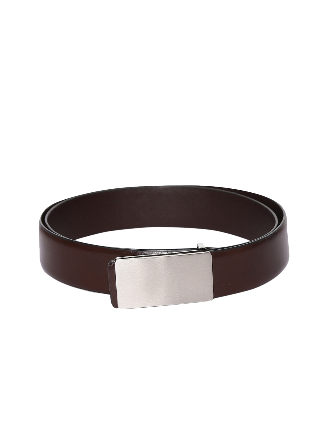 

Arrow Men Brown Solid Leather Belt