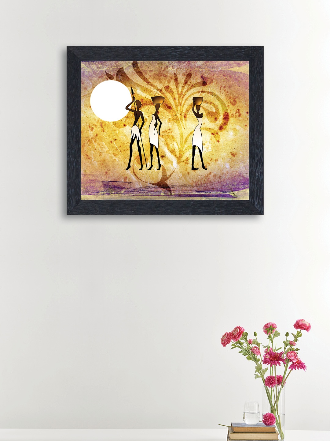 

nest ART Multicoloured Synthetic Wood Wall Art, Multi